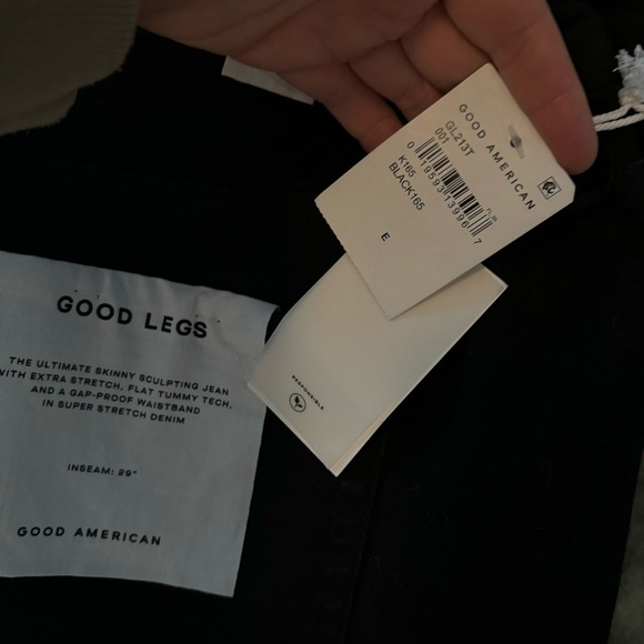 GOOD AMERICAN ALWAYS FITS GOOD LEGS SKINNY JEANS. Plus Size 28-32, - Picture 8 of 13